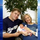 Illustration for article titled Baby Sees First Brewers Playoff Game, Cries, Spits Up